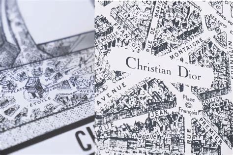 christian dior paris map